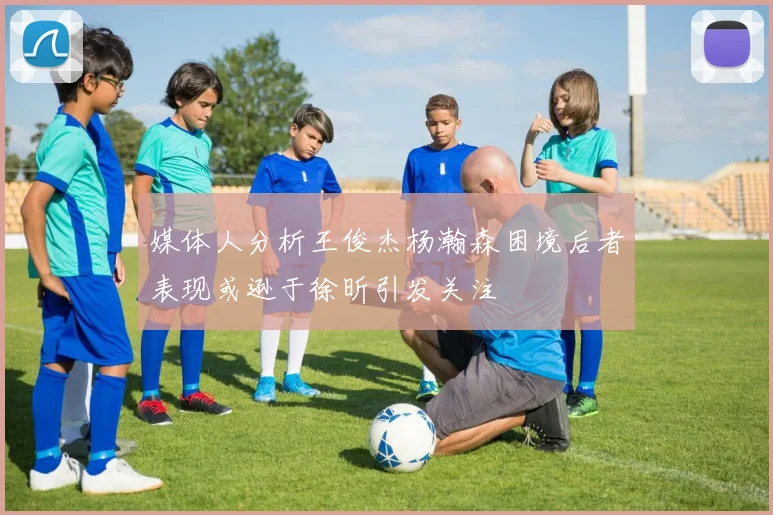 媒体人分析王俊杰杨瀚森困境后者表现或逊于徐昕引发关注